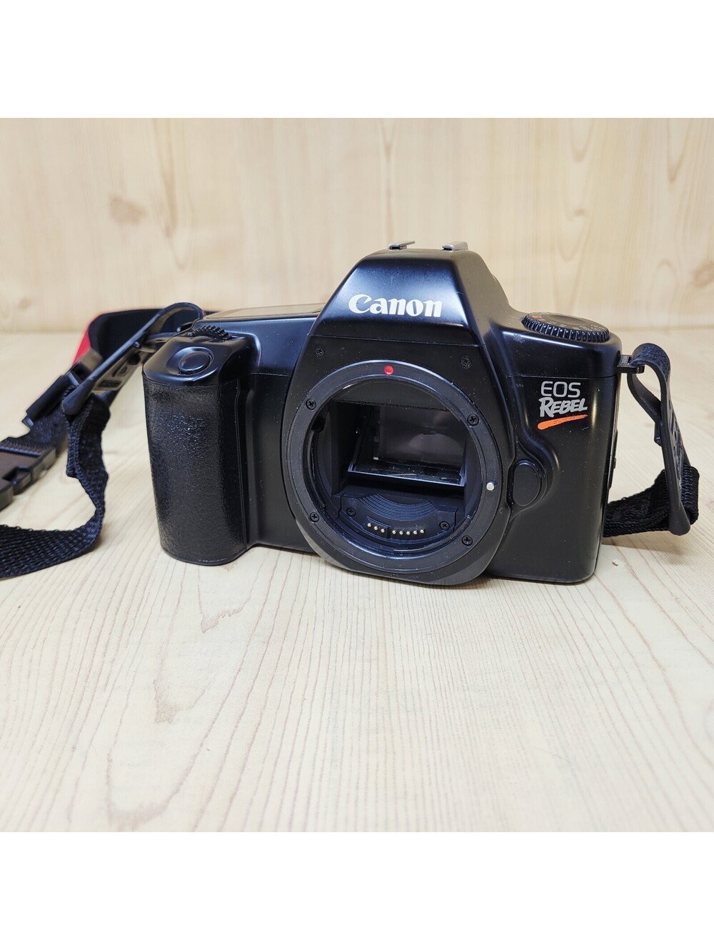 Canon Rebel EOS 35mm Film Camera  and Strap